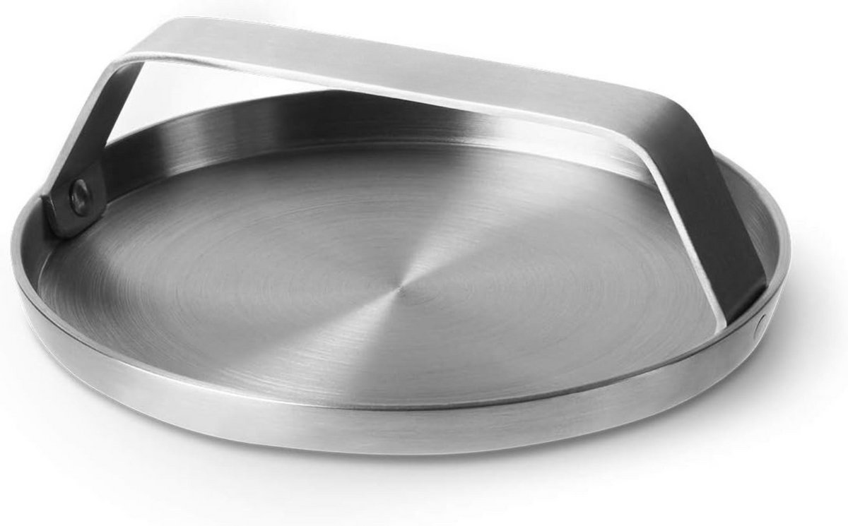 Burger Smasher - Grill Press - Gietijzeren Bakplaat