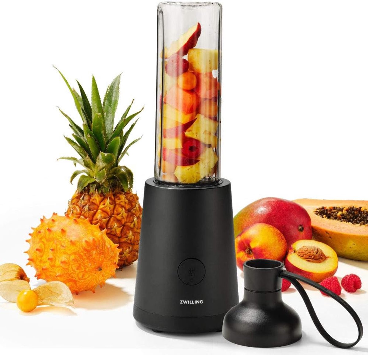 Praktische Drinkfles Keukenmixer – 2-in-1 Mix- en Drinkfles voor Smoothies en Milkshakes