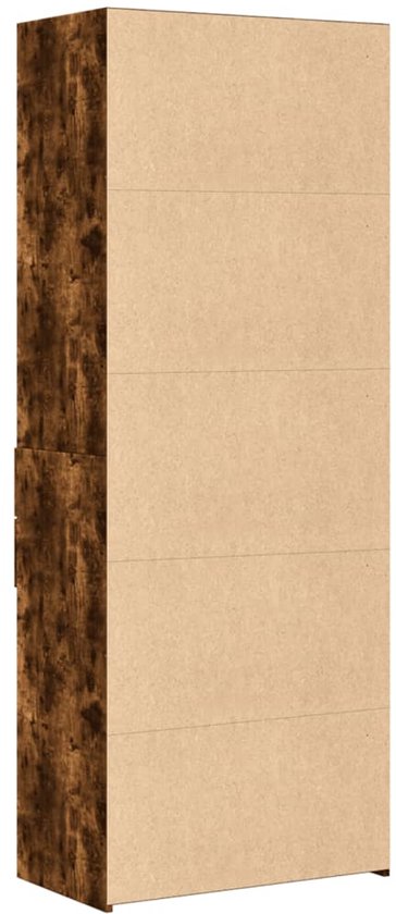 vidaXL Hoge kast 50x42,5x185 cm bewerkt hout betongrijs, hoog