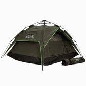3 persoons tent | Pop Up Tent | Lyve tent | Automatische tent snel opzetten voor kamperen, festivals, vakantie - tent in 30 seconden opgezet