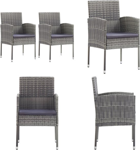 ② Poly Rattan Tuinstoel Beige | Retour Deal | Nog een paar! - Tuinstoelen