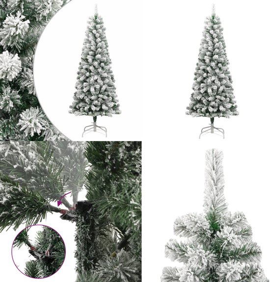vidaXL Kunstkerstboom met Scharnierconstructie - 210 cm