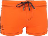 Ramatuelle - Heren - Borneo Zwembroek Khaki  - Oranje - XXL