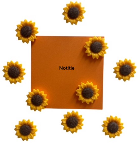 Rebanky 30 stuks bloemenkoelkastmagneten, kleurrijke koelkastmagneten, bloemen, koelkastmagneten, bloemen, schattige 3D-decoratieve magneten voor koelkast, whiteboard, kantoor, foto, prikbord, 10