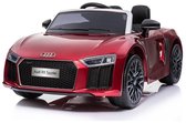 Baby Mix - Elektrische speelgoedauto - Audi R8 Spyder - Glanzend rood - Sportieve uitstraling - Luxe kinderauto - Speelgoedauto - Kinderspeelgoed - Rijdende auto - Audi speelgoed - Electrische auto