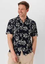 Anerkjendt Akleo Frotte Aop Shirt Men - Chemisier décontracté - Zwart - Taille M