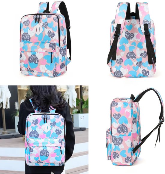 VON LILIENFELD Handtas Bloem Klaprozen Dames Shopper Afmetingen 42 x 30 x 15 cm Strandtas Handvat Zak Kantoor