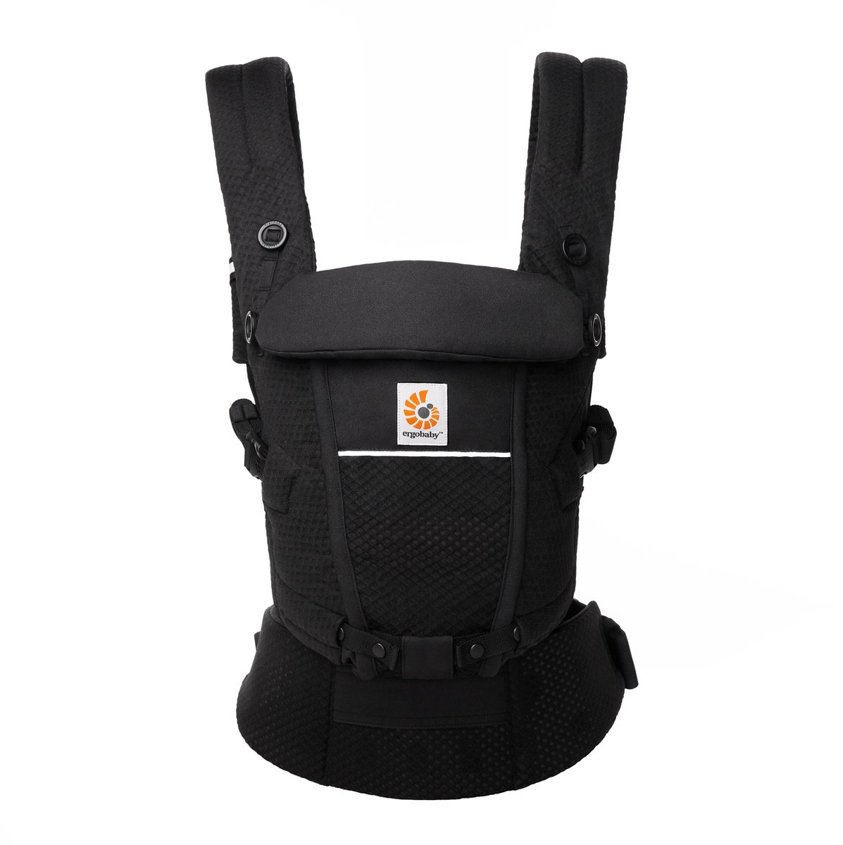 Ergobaby Draagzak Adapt - Soft Flex Mesh - Onyx Black