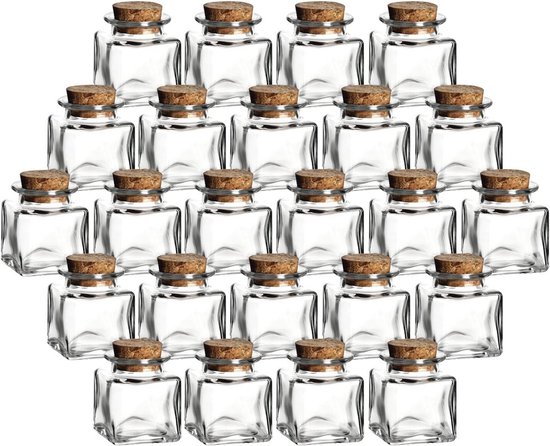Handige Set van 50 ml Crème Potjes voor Diverse Toepassingen