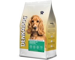 4x Denkadog Hondenvoer Growing Up Sensitive 2,5 kg