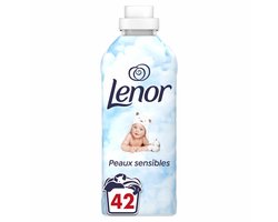 Lenor Wasverzachter Sensitive 42 Wasbeurten - 12 x 882 ml - Voordeelverpakking
