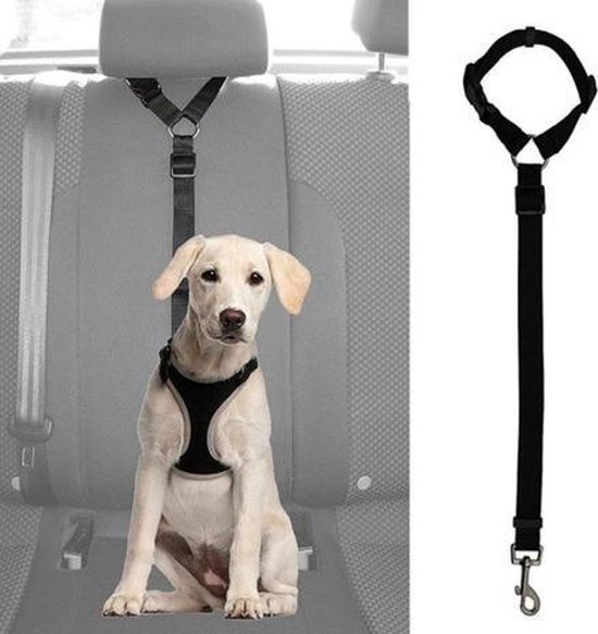 WiseGoods - Premium Dog Belt Car - Laisse pour chien - Ceinture pour chien  - Ceinture... | bol