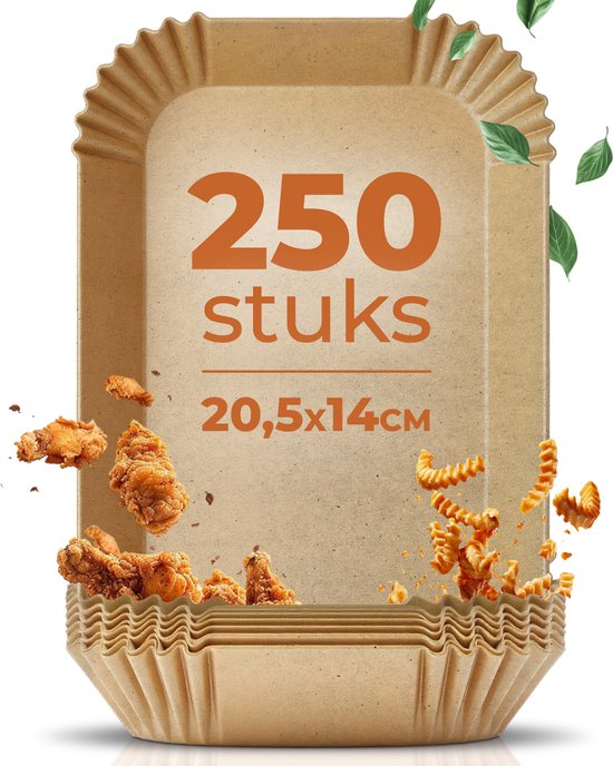 Fentic airfryer bakpapier voor aual airfryers