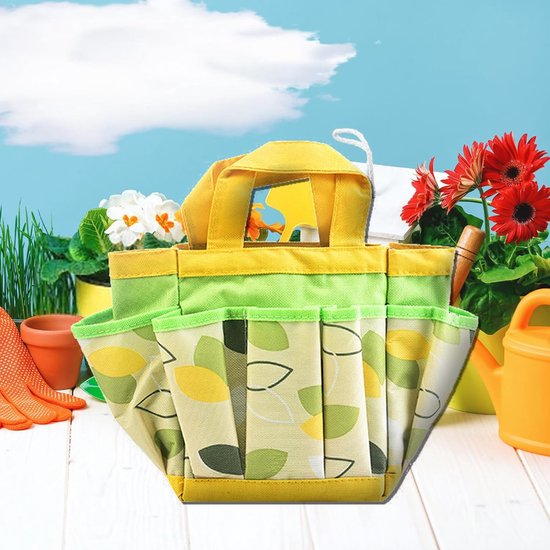 Dailygoods- Tuingereedschapsset 2-delig - Tuingereedschapset - Tuingereedschap opbergen - Tuingereedschap kinderen - Tuingereedschap cadeau - Ultra-grote capaciteit van Dailygoods — afbeelding 3
