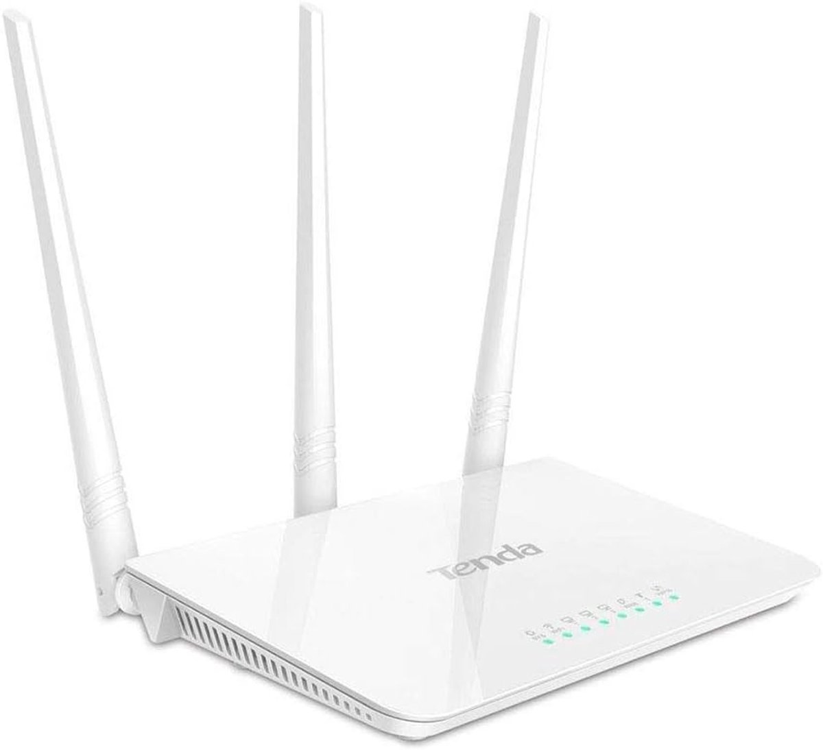 300 Mbit/s WLAN-router met 3 antennes en 3 LAN-poorten voor stabiele verbinding tot 200 m²