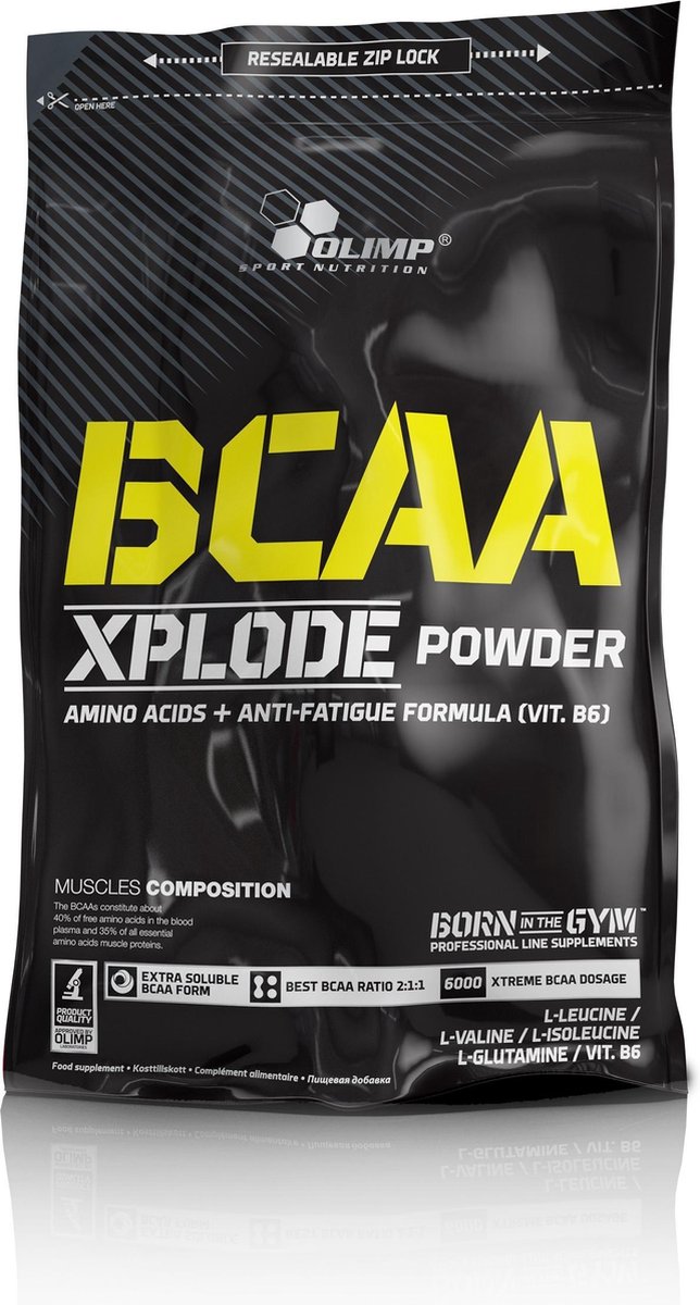 Goedkoopste Olimp Supplements BCAA Xplode - Aminozuren - Fruit Punch - 500 gram