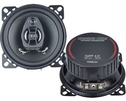 Ground Zero GZFF 4.0 - Autospeakers - 10 cm - 2-Weg Coaxiale Auto Speaker - 100W
