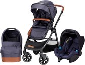 XAdventure Xline V2 3 in 1 Kinderwagen Omkeerbare Wandelwageninzet - Royal Navy