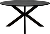 Kick eettafel Jake - 140cm - zwart