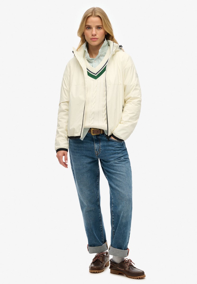 Superdry - Windbreakerjas met capuchon en logo - Dames
