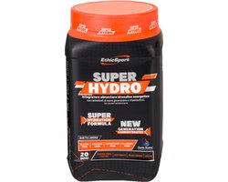EthicSport - Super Hydro 500 g - Verfrissende citroensmaak - Hypotone mix van koolhydraten en elektrolyten - Vrij van gluten, cafeïne, aspartaam en allergenen – Getest op doping en microbiologische veiligheid