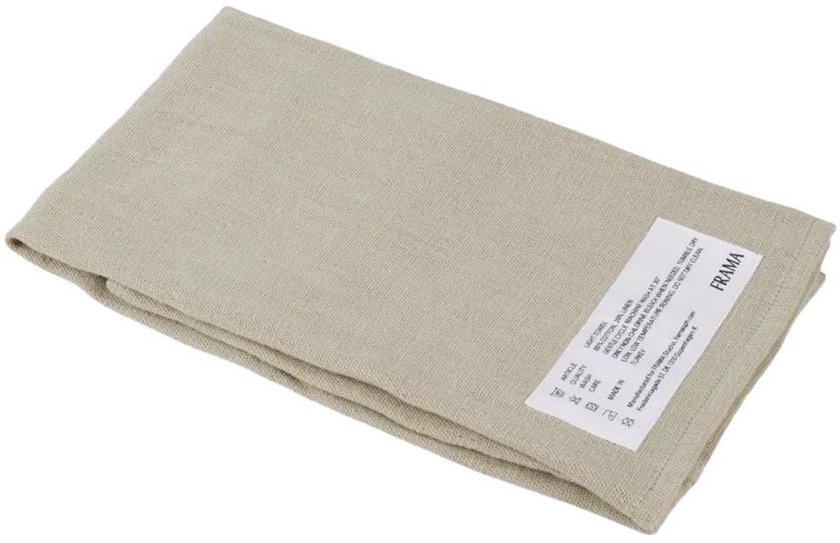 Frama Light Towel Handdoek 50x80 Sage Green