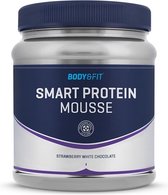 Body & Fit Smart Protein Mousse - Proteine Mousse - Eiwitrijk Toetje - 450 gram (15 doseringen) - Strawberry White Chocolate