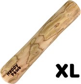 HappyPaws – Bâtonnet à mâcher en bois de café XL – Jouets à mâcher naturel pour grands Chiens – Sûr et écologique – Taille XL
