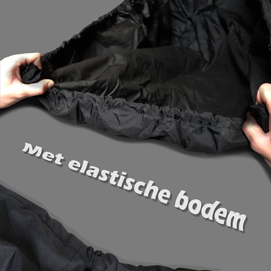 Maxxcovers Bakfiets hoes - Waterdicht - CargoBike - Dolly - Cargo 2 Wieler Fietshoes - A-Kwaliteit - Zwart van Maxx — afbeelding 3