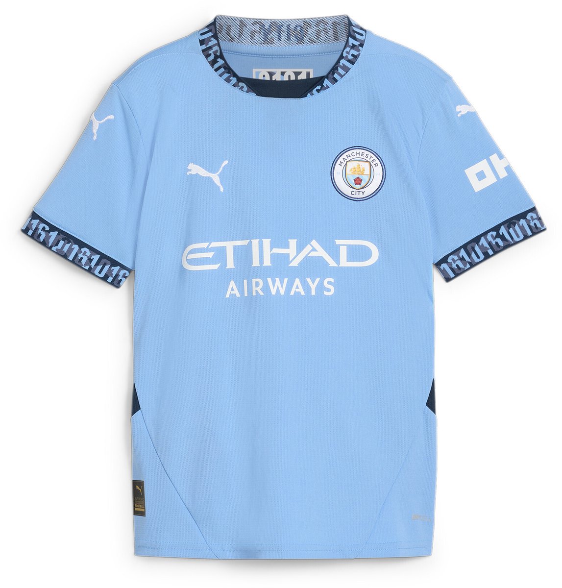 Kindershirt Puma Manchester City Jr Rp Home Lichtblauw - 140