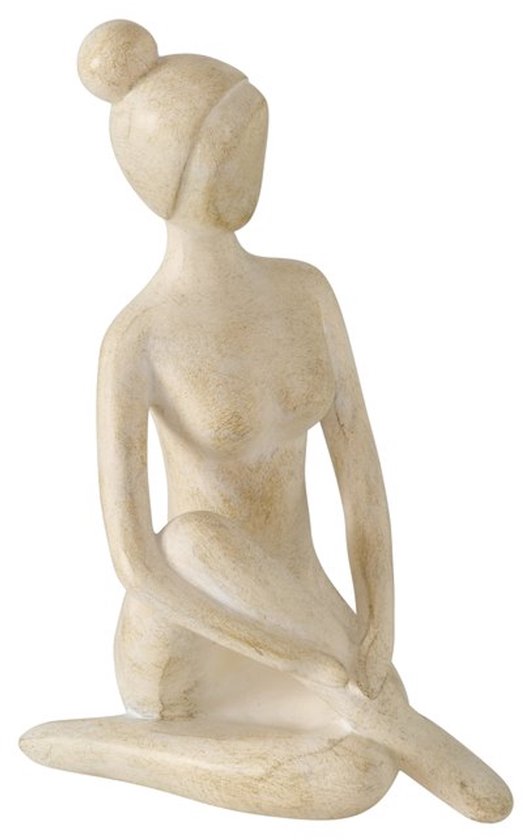 Beeld Vrouw – Pop Art Lichaam – Multicolor – Marmer / Polyresin – 53 cm – Moderne Kunstdecoratie | Geschenken