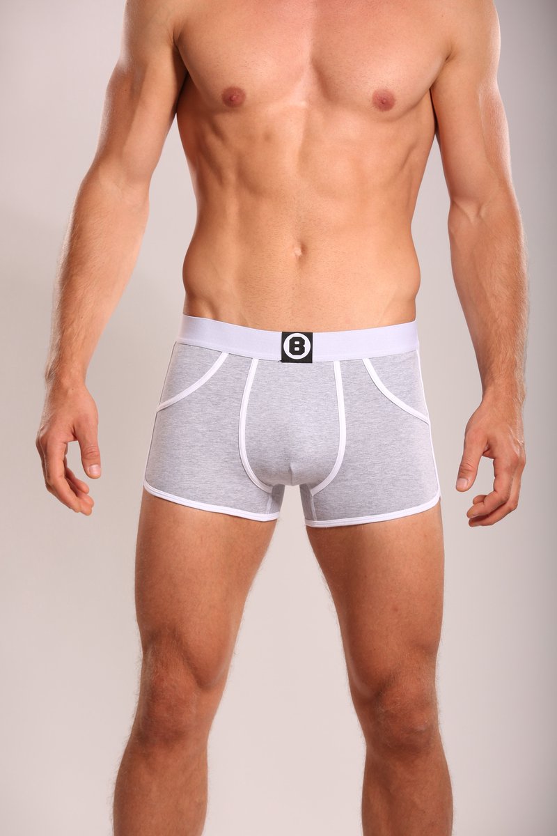 Bolas Underwear | Heren Boxershort | Katoen | 4 Pack | Effen | Zwart | Blauw | Grijs | Rood | Maat M