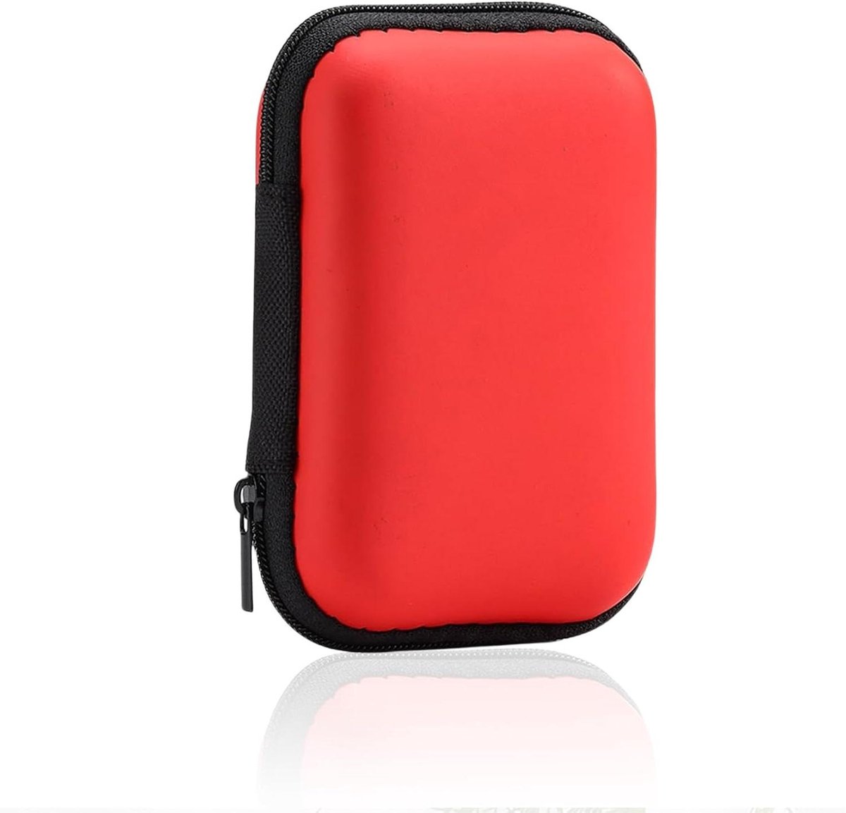 Robuuste kaartenbox voor kaartspellen - Rood - Large Elegant