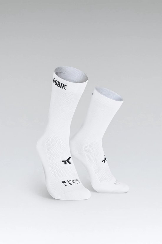 Chaussettes de cyclisme Gobik ICON unisexes Salt, taille L (43-46)
