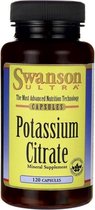Swanson Health Mineralen - Kalium Potassium Citrate - 99mg - 120 Capsules