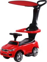 Apollo Loopauto - Rider Car - Rood (met duwstang en zonnekap)