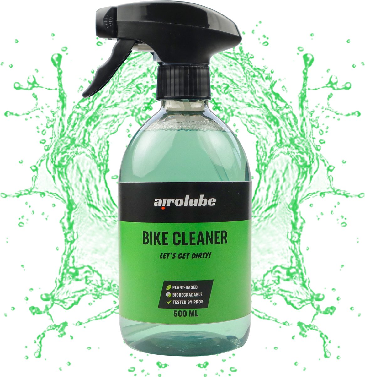 Airolube Bike Cleaner - Plantaardige fietsreiniger - Direct te gebruiken - Schoonmaakmiddel voor de fiets - Biologisch afbreekbaar - 500ml