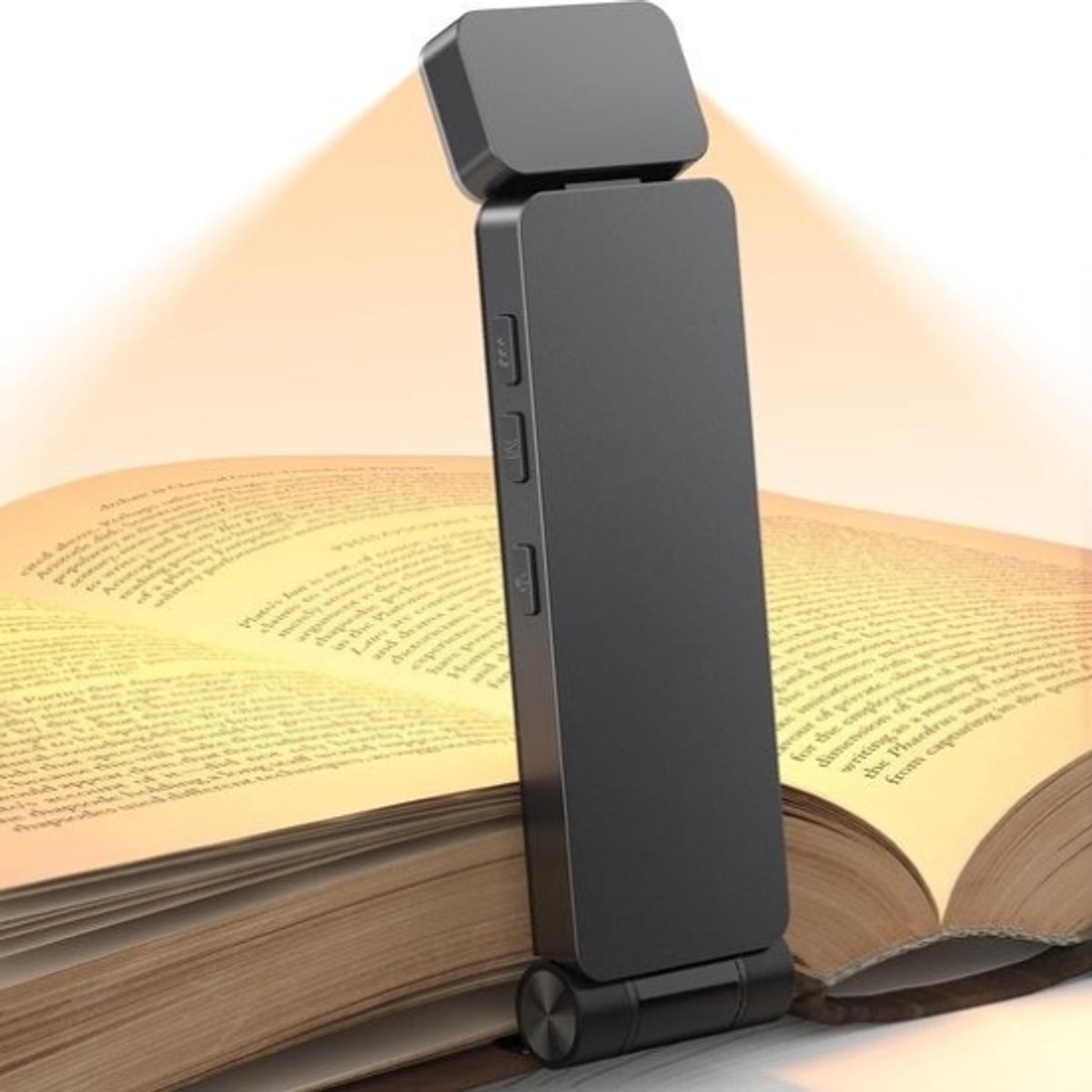 StayPowered Leeslamp met Klem - Perfect voor Nachtelijk Lezen - 3 Kleuren & Traploze Dimfu