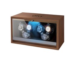 Top 10 Watchwinders 2026: Olvy Time - Watchwinder Hout - 6 Horloges - Horloge Opwinder - Horloge Winder - Met LED Verlichting
