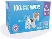 Easypets Dog Diapers Male - Hondenluiers Reu - XS/S - 100 stuks - Voordeelverpakking