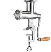 Bol.com Handmatige Sapcentrifuge - Kitchen Citruspers - 304 Roestvrij Staal - Zilver - Handmatige Tarwegras Sapcentrifuge aanbieding