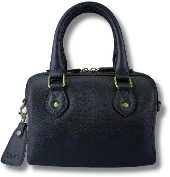 Lioné Claire Marble - Sac bandoulière - Zwart - Bandoulière réglable - Poches zippées