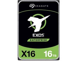 Seagate Exos X16 interne harde schijf 16 TB 7200 RPM 256 MB 3.5" SATA III