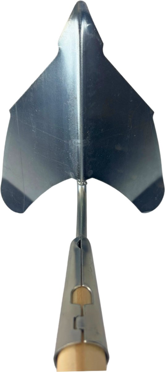 Synx Tools Aanaarder 20 cm Bodembewekers - Gesmeed - Vorentrekker - Tuinartikelen schoffels - Onkruidverwijderaar - Met Steel 160cm van Synx Tools — afbeelding 2