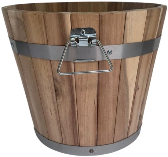 Ligbed Java 2 stuks 154x60x78 cm Acaciahout FSC®-gecertificeerd