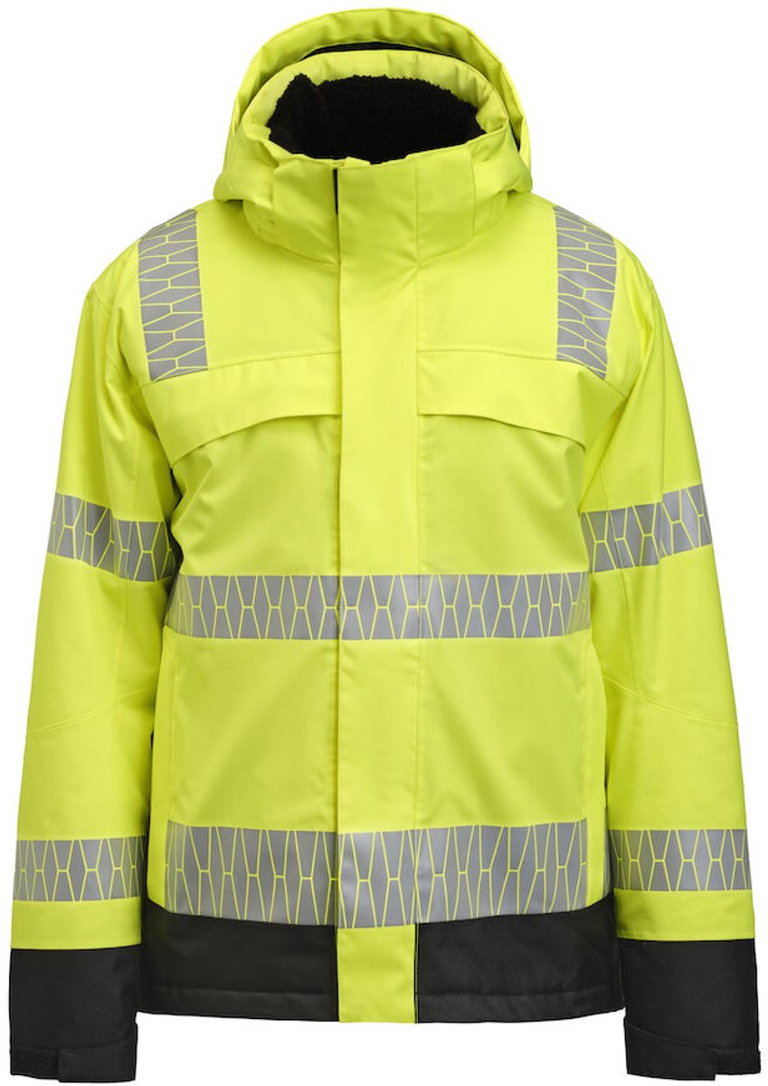 Jobman 1235 Winterjas Signalisatie 65123542 Zwart