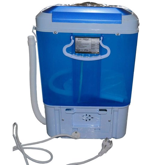Martelaar hoek Grote hoeveelheid Aqua Laser mini wasmachine | bol.com