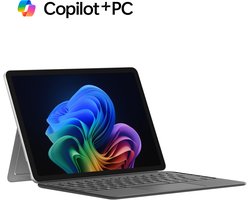 Microsoft Surface Pro Bundel - Copilot + Laptop + Toetsenbord - 12 inch Touchscreen - 16GB / 256GB - Qwerty Toetsenbord - Windows 11 Home - Platinum Microsoft Surface Pro Bundel - Copilot + Laptop + Toetsenbord - 12 inch Touchscreen - 16GB / 256GB - Qwerty Toetsenbord - Windows 11 Home - Platinum