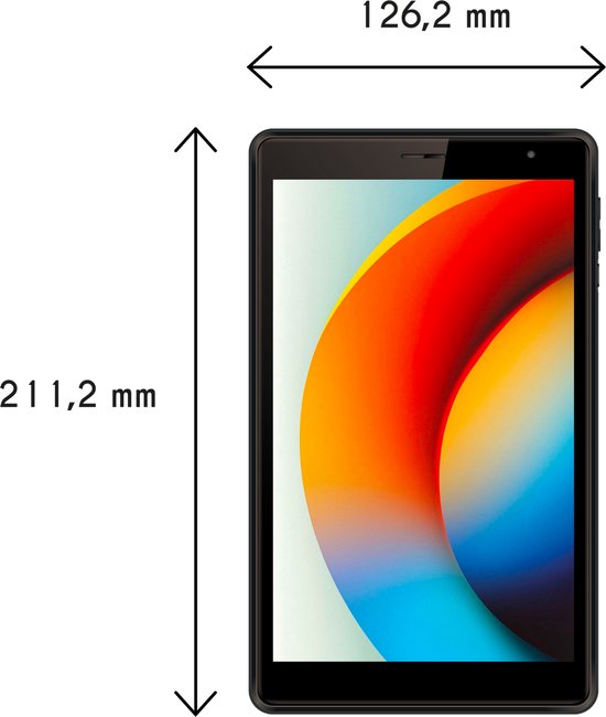 Logicom - Tablet 80 - 64GB - 8 Inch - 4GB RAM - Octa Core - Zwart ...