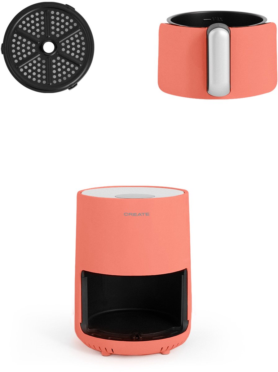 CREATE Air Fryer met Dubbele Lade 1,5 L (EAN: ...6129) - afbeelding 3